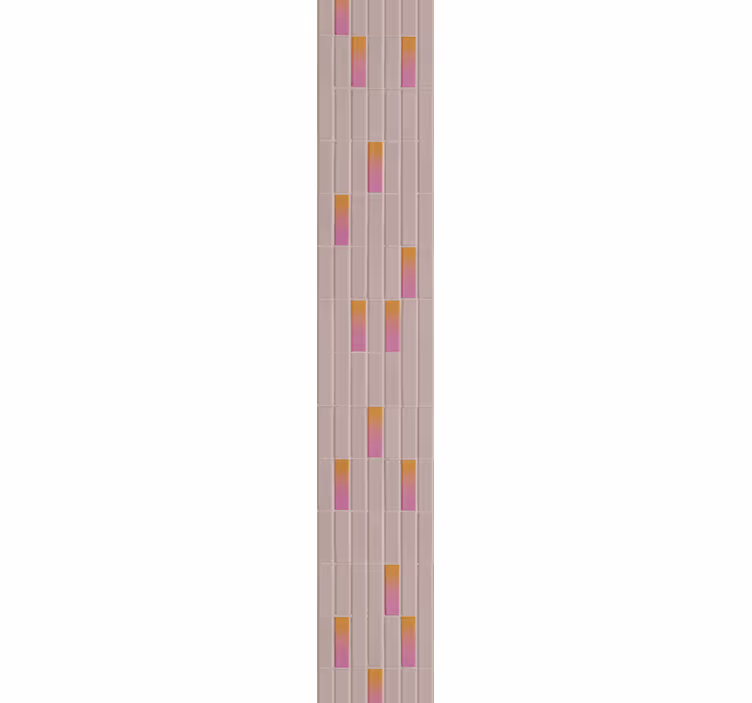 Gradient Geometric Pattern tile wallpaper - TenStickers