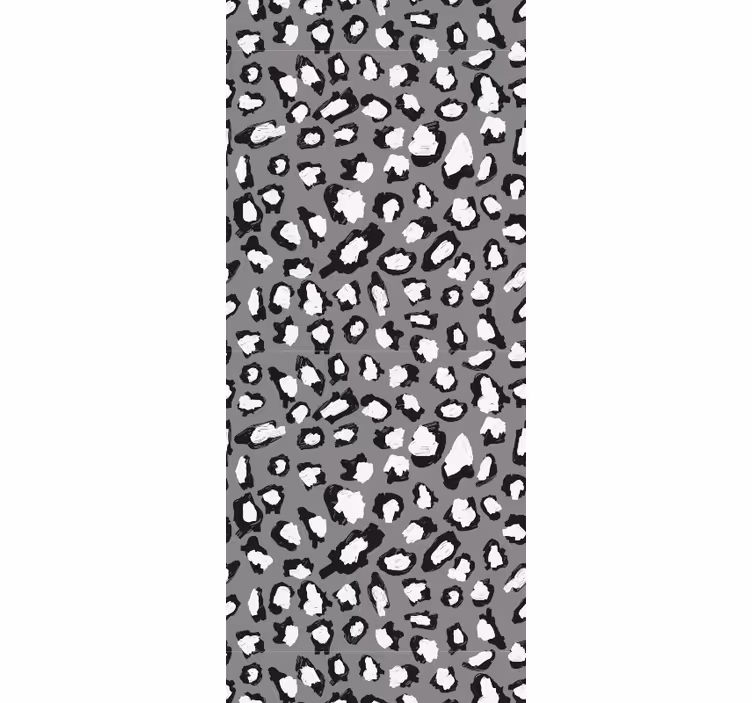 Textured Animal Prints leopard wallpaper - TenStickers