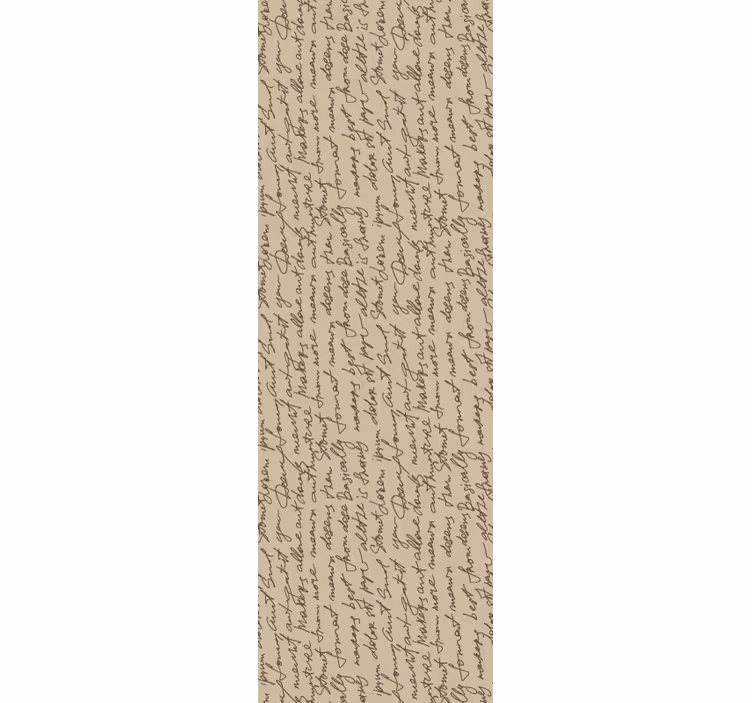 Elegant Script Writing text wallpaper - TenStickers