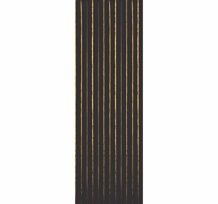Glamour grey and golden stripes wallpaper - TenStickers