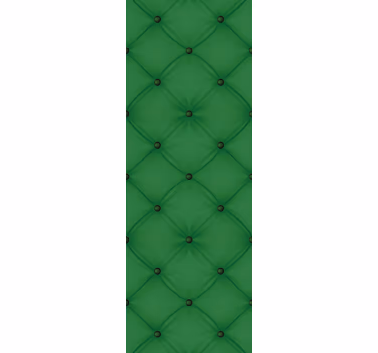 Green velour diamond pattern Textured Wallpaper - TenStickers