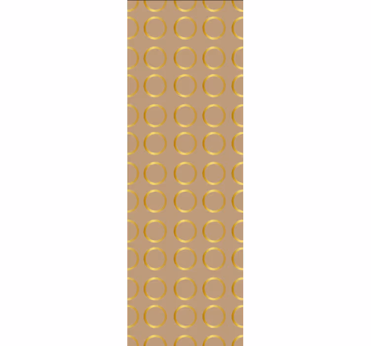 Elegant Circle Pattern wallpaper polka dots - TenStickers