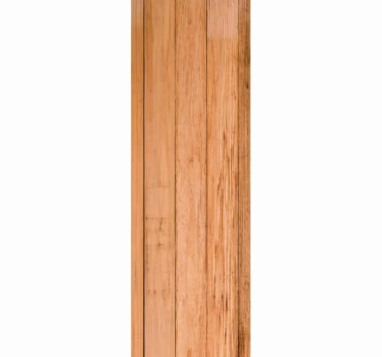 Wood effect wallpaper warm planks style - TenStickers