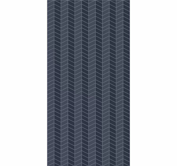 Scandinavian blue cubic tubes pattern wallpaper - TenStickers