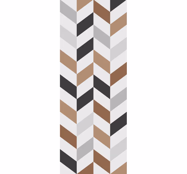 Abstract chevron motif teens wallpaper - TenStickers