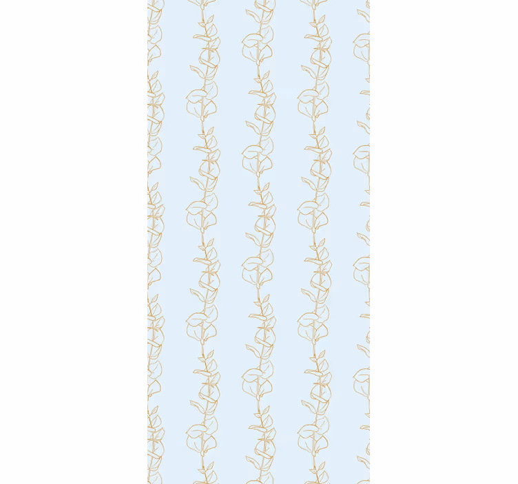 Vine Pattern Design floral wallpaper - TenStickers