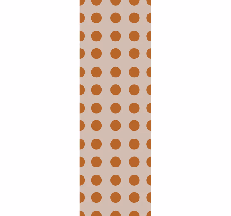 "Boho" colors dots pattern spotty wallpaper - TenStickers