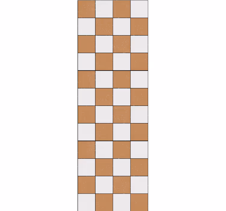 Cosmopolitan-style Checkered Abstract Wallpaper - TenStickers