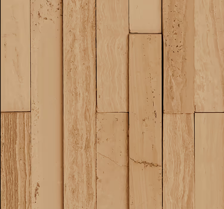 Light oak wood Wedding wallpaper - TenStickers