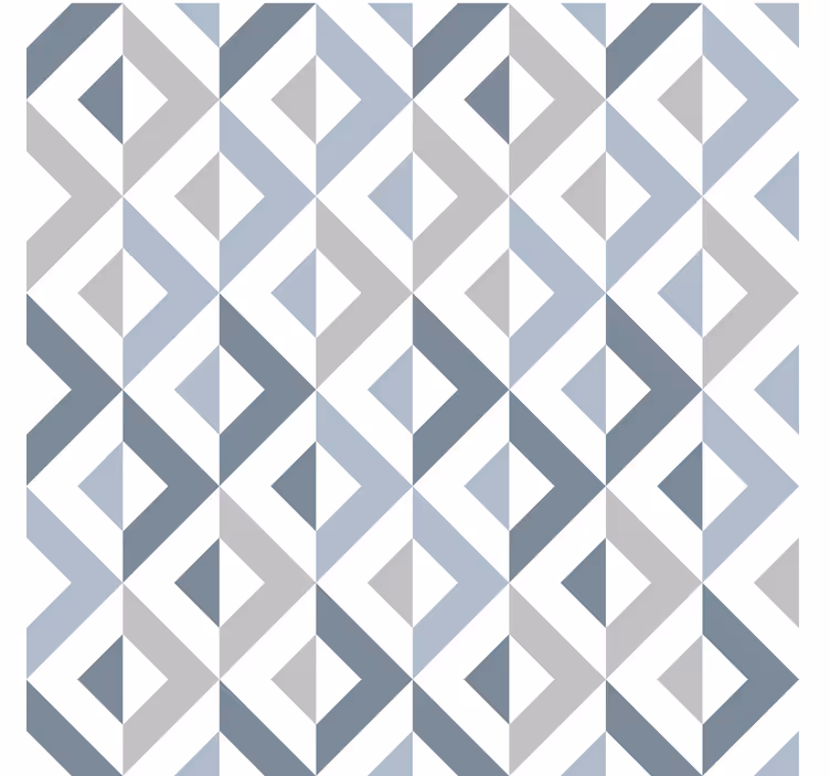 Triangles pattern geometric wallpaper - TenStickers