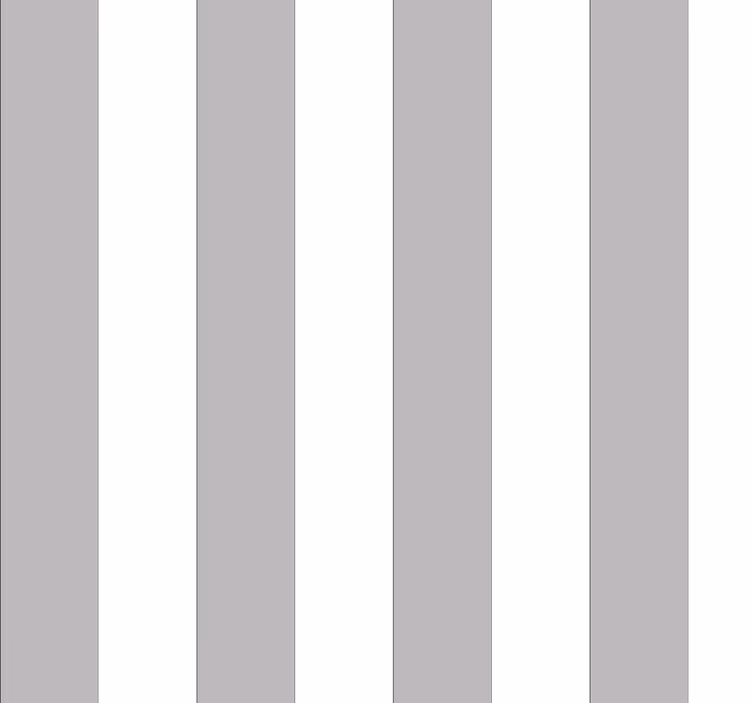 Grey and white stripes office wallpaper decor - TenStickers
