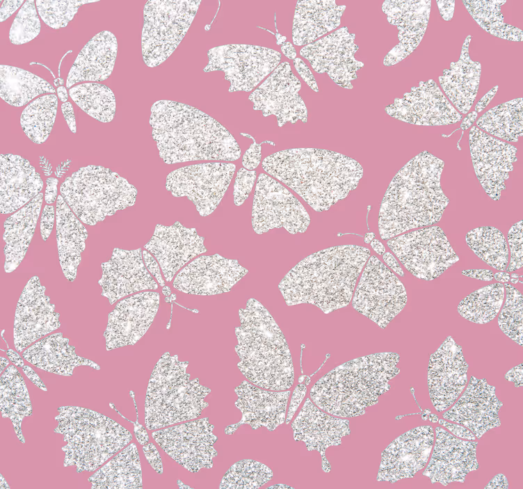 Butterfly patterns butterfly wallpaper - TenStickers
