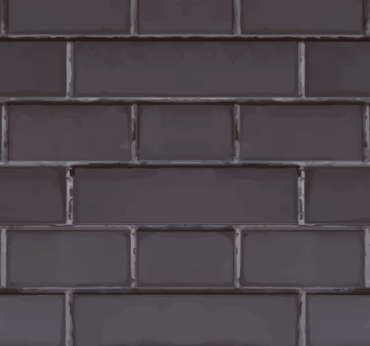 Brick wallpaper textured brick facade - TenStickers