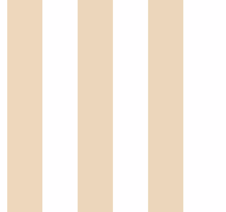 White and beige colours vertical stripes wallpaper - TenStickers
