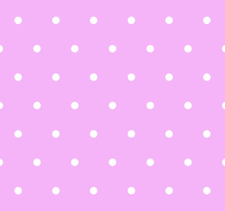 Dotted Interior wallpaper polka dots - TenStickers