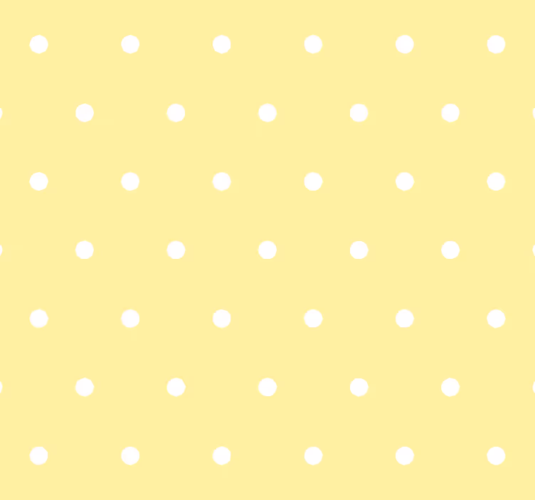 Polka Dot Charm circle pattern wallpaper - TenStickers