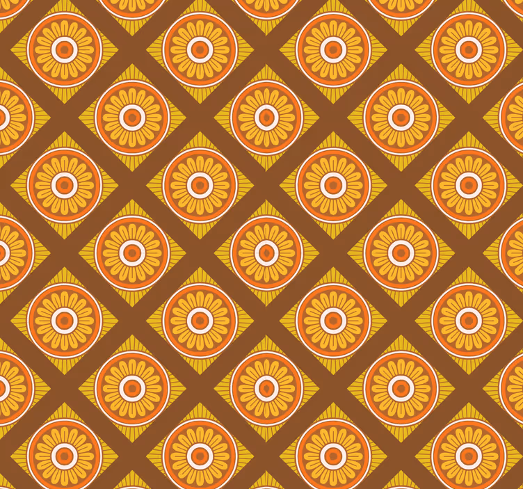 70's dods vertical stripes vintage wallpaper - TenStickers