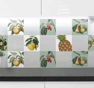 Growing Fruit Wall Sticker