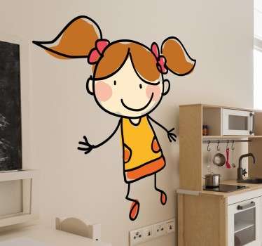 Posh Girl Wall Sticker