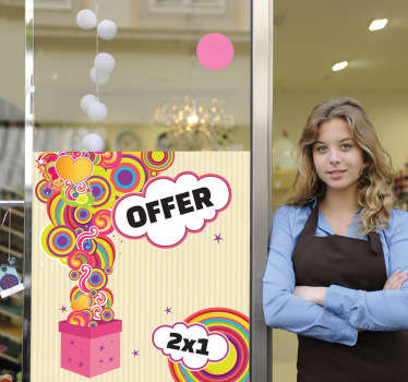 Surprise Mystery Offer Cusomisable Decal