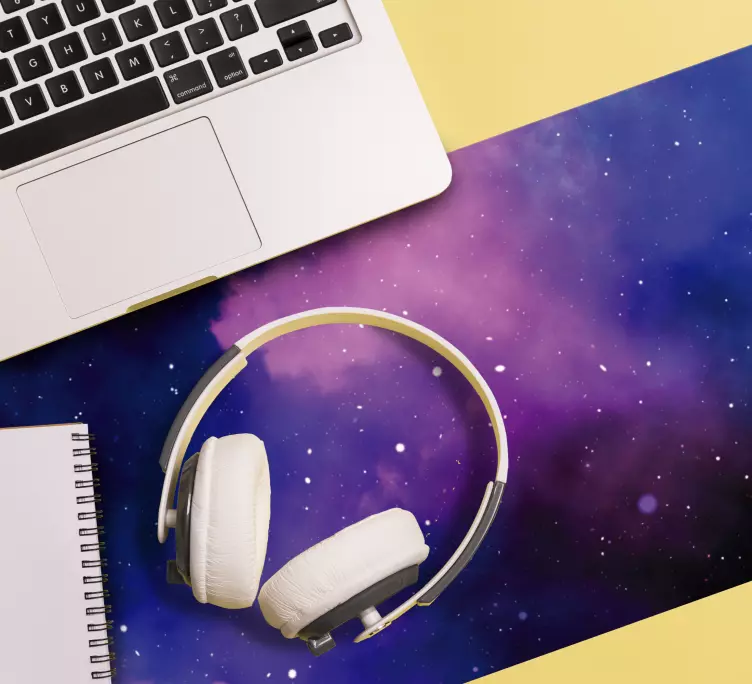 3d space sky with stars gaming mouse pad - TenStickers