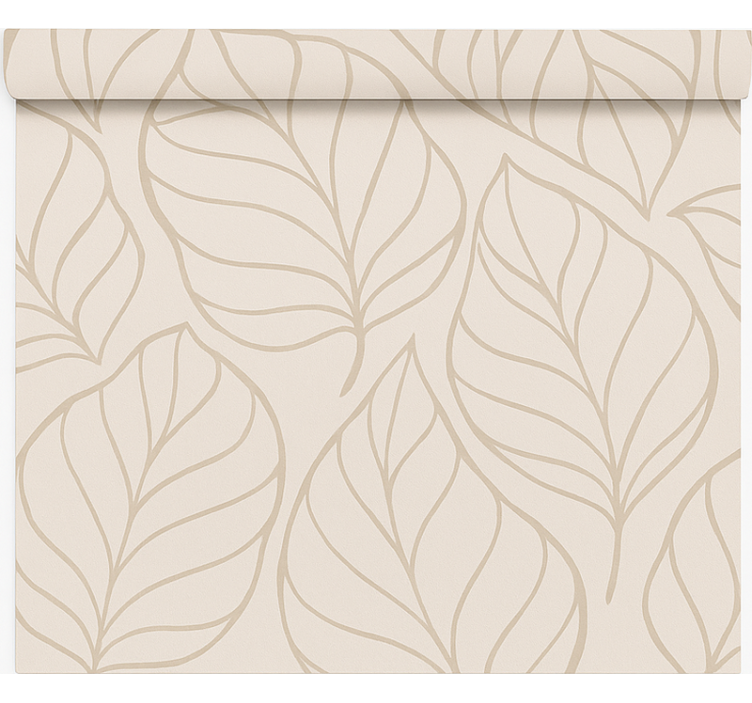 Beige and white pattern bathroom window blind - TenStickers