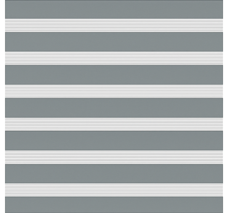 Grey striped pattern  dining room roller blind - TenStickers