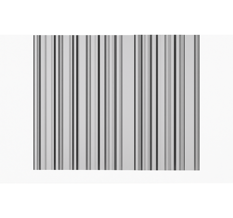 Grey palette vertical stripe  dining room roller blinds - TenStickers