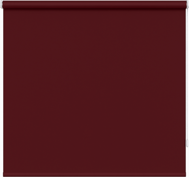 Deep maroon monocolour  dining room roller blinds - TenStickers
