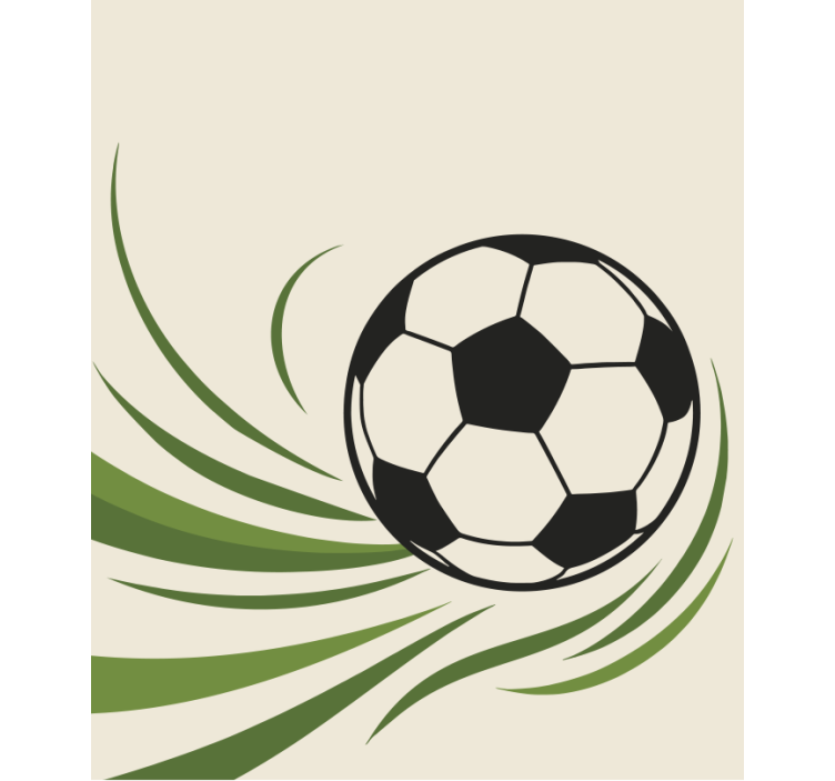 Teenage roller blind football design - TenStickers