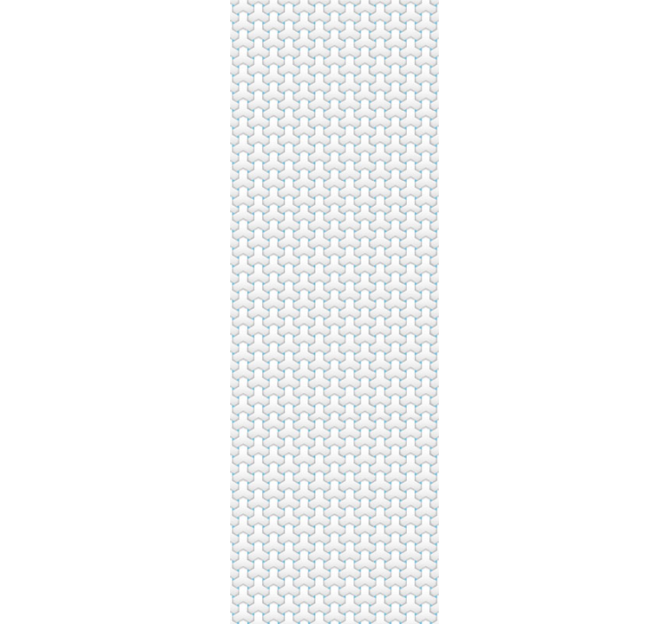 Woven fabric dining room roller blinds - TenStickers