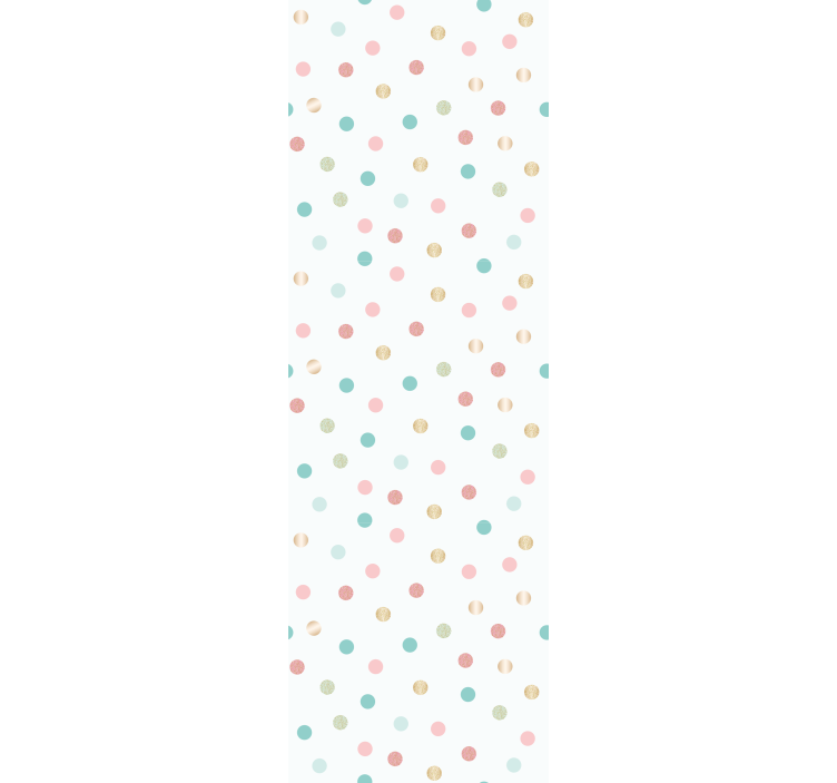 Kids roller blind glitter confetti dot pattern - TenStickers