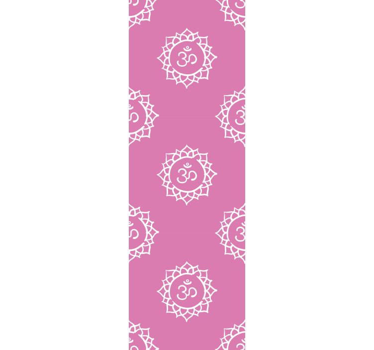 Office window roller blind with crown chakra design - TenStickers