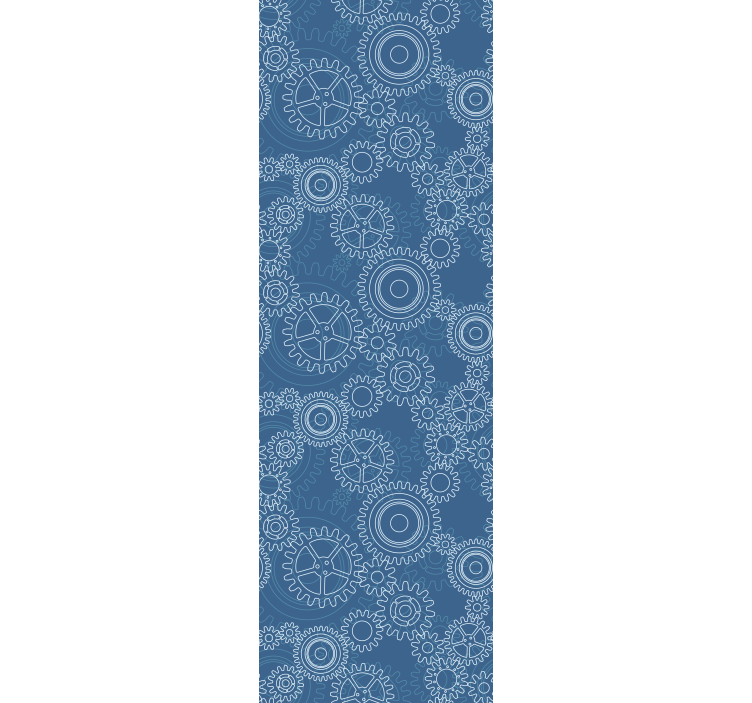 Teenage roller blind 3d mechanical chains design - TenStickers