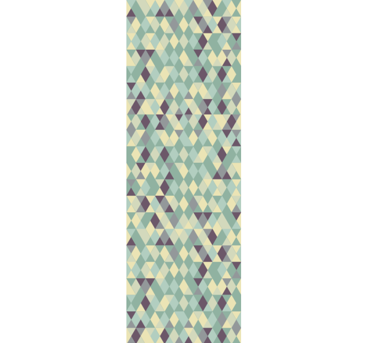 Teenage roller blind in ombre geometric design - TenStickers