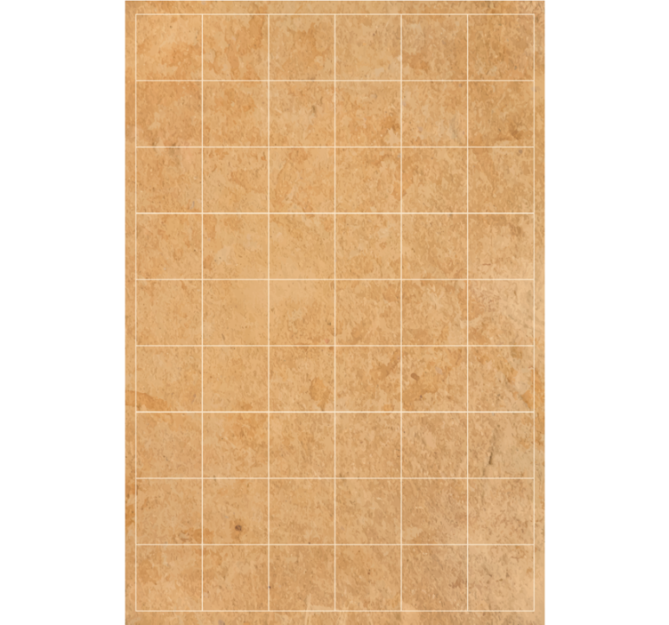 Beige roller blind light beige squares pattern - TenStickers
