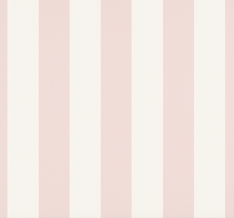 Pink roller blind soft blush stripe - TenStickers