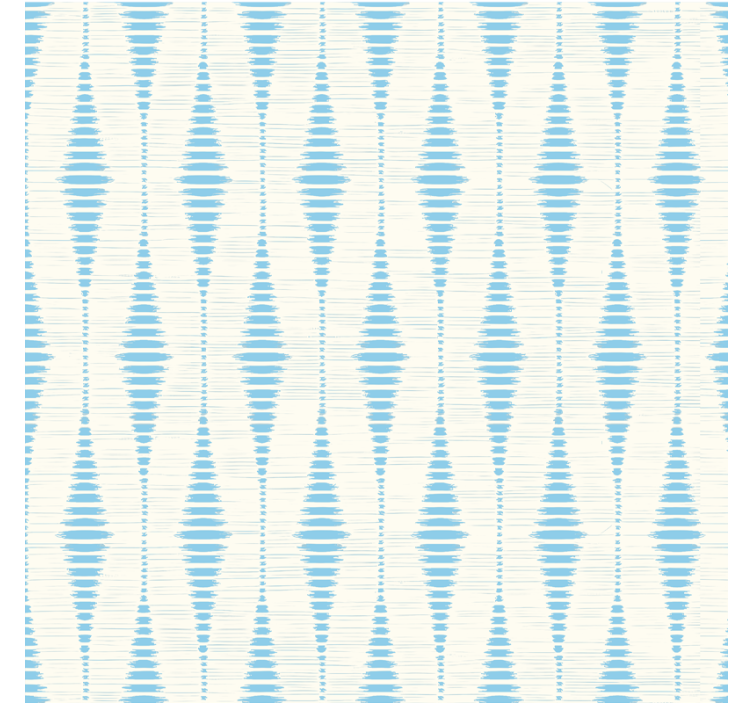 Blue roller blind light blue rabaul ikat - TenStickers