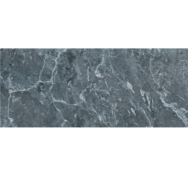 Grey roller blind in modern grey marble design - TenStickers