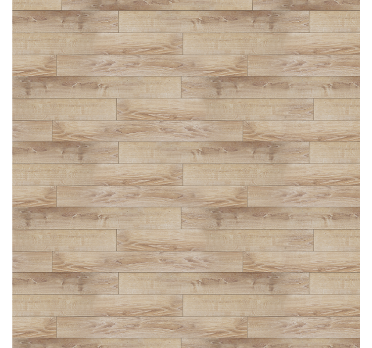 Beige roller blind with beige wood flooring effect - TenStickers