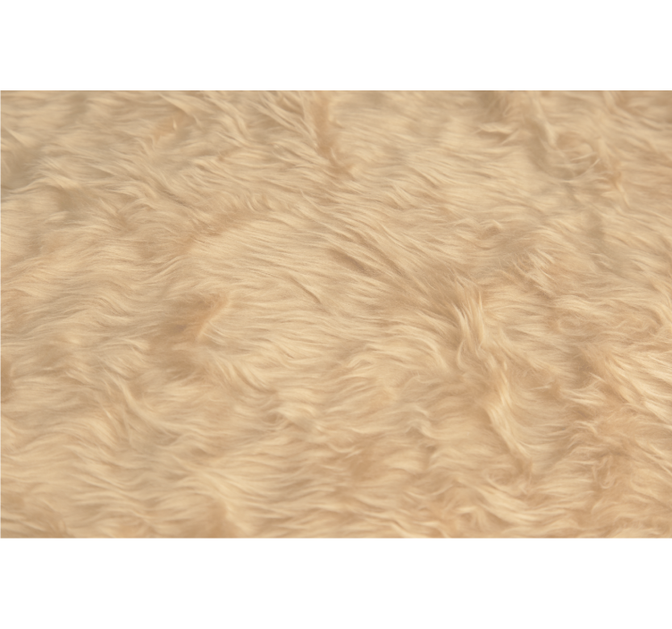 Beige roller blind with wool effect design - TenStickers