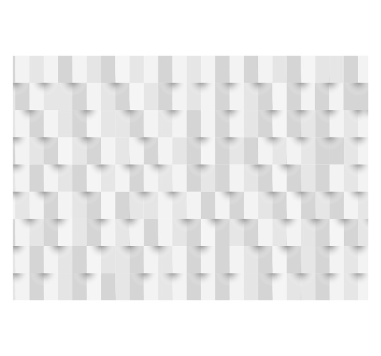White roller blind geometric pattern - TenStickers