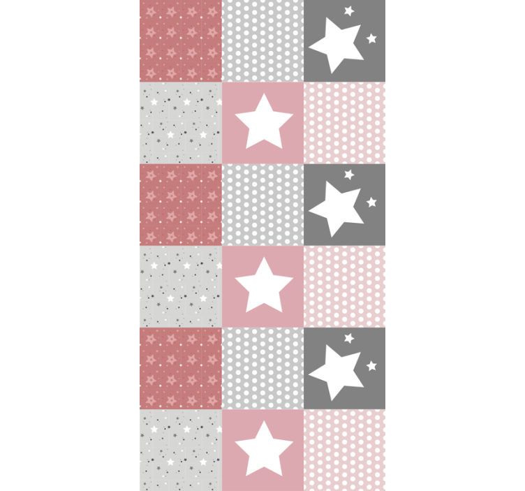 Starts pattern Nordic blind - TenStickers