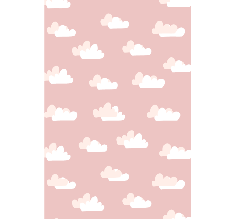 Cloudy Skies Pattern clouds roller blind - TenStickers