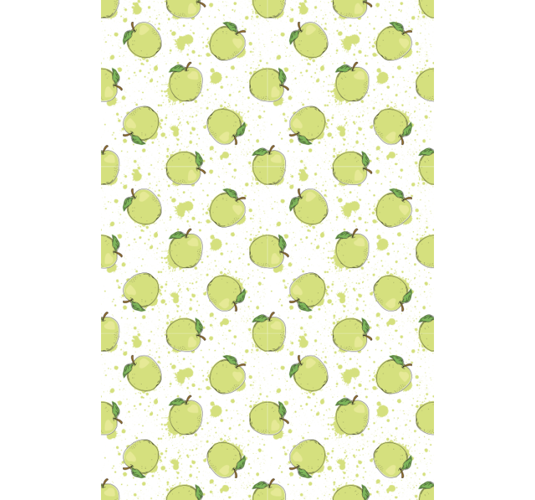 Green Apple Array fruit roller blind - TenStickers