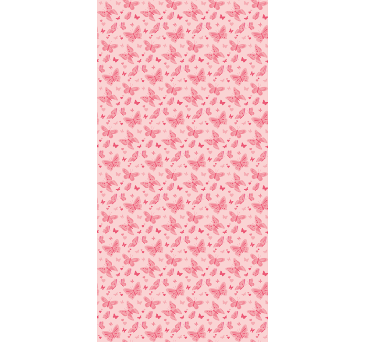 Pink Butterfly kids blind - TenStickers