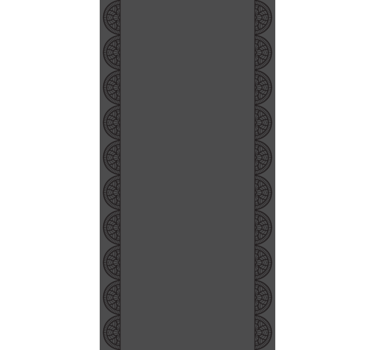 Circular Geometric Pattern texture roller blind - TenStickers