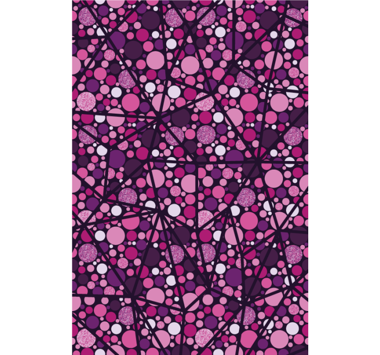 Geometric Bubble Pattern texture roller blind - TenStickers