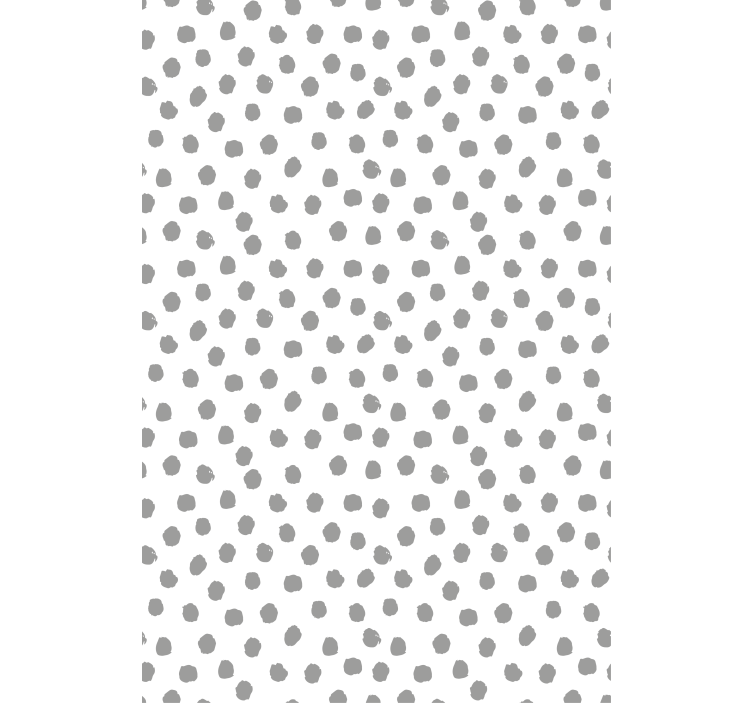 Grey polka dots texture roller blind - TenStickers