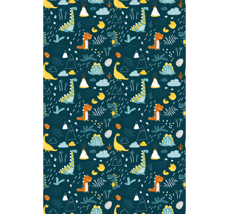 Dinosaur roller blind for dinosaur-themed fun - TenStickers